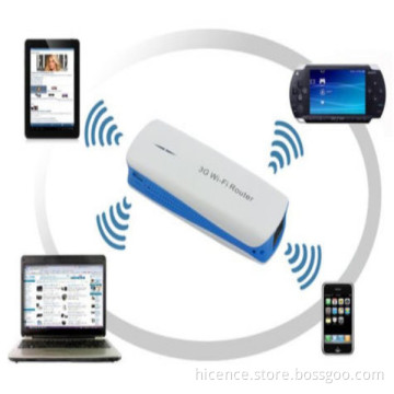 Mini USB WiFi 3G Router 1800mAh Power Bank